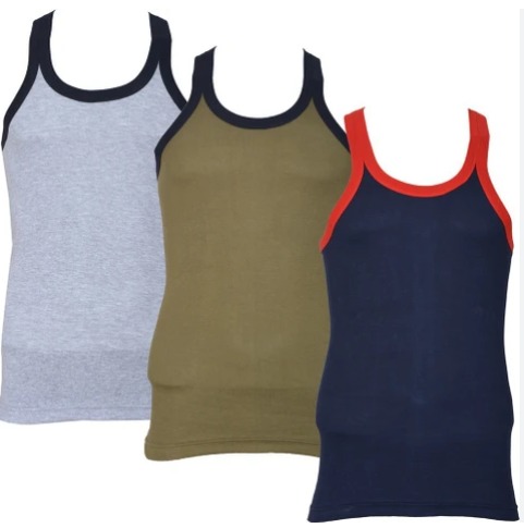 Ribbed Vests (3 pc pack)