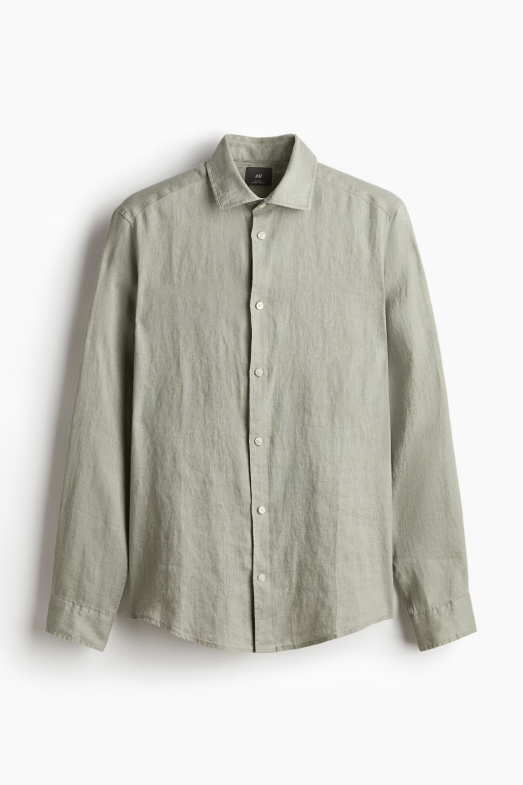 Men's Long Sleeve Linen Shirt