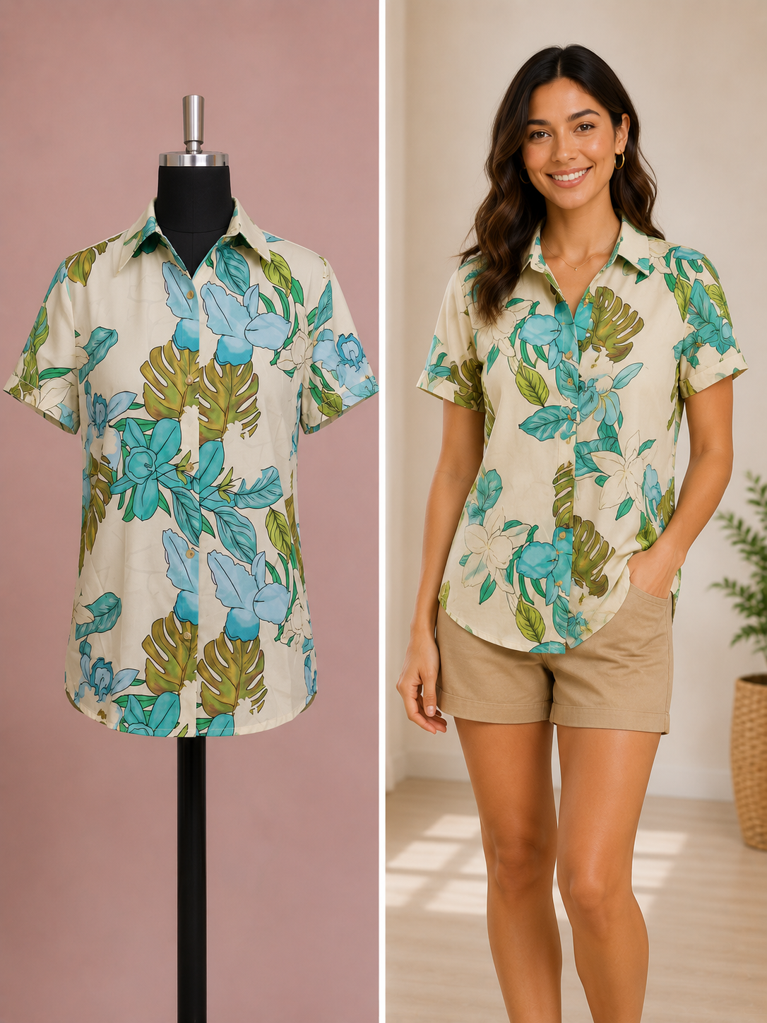 Women’s Halfhand Top - Image 2