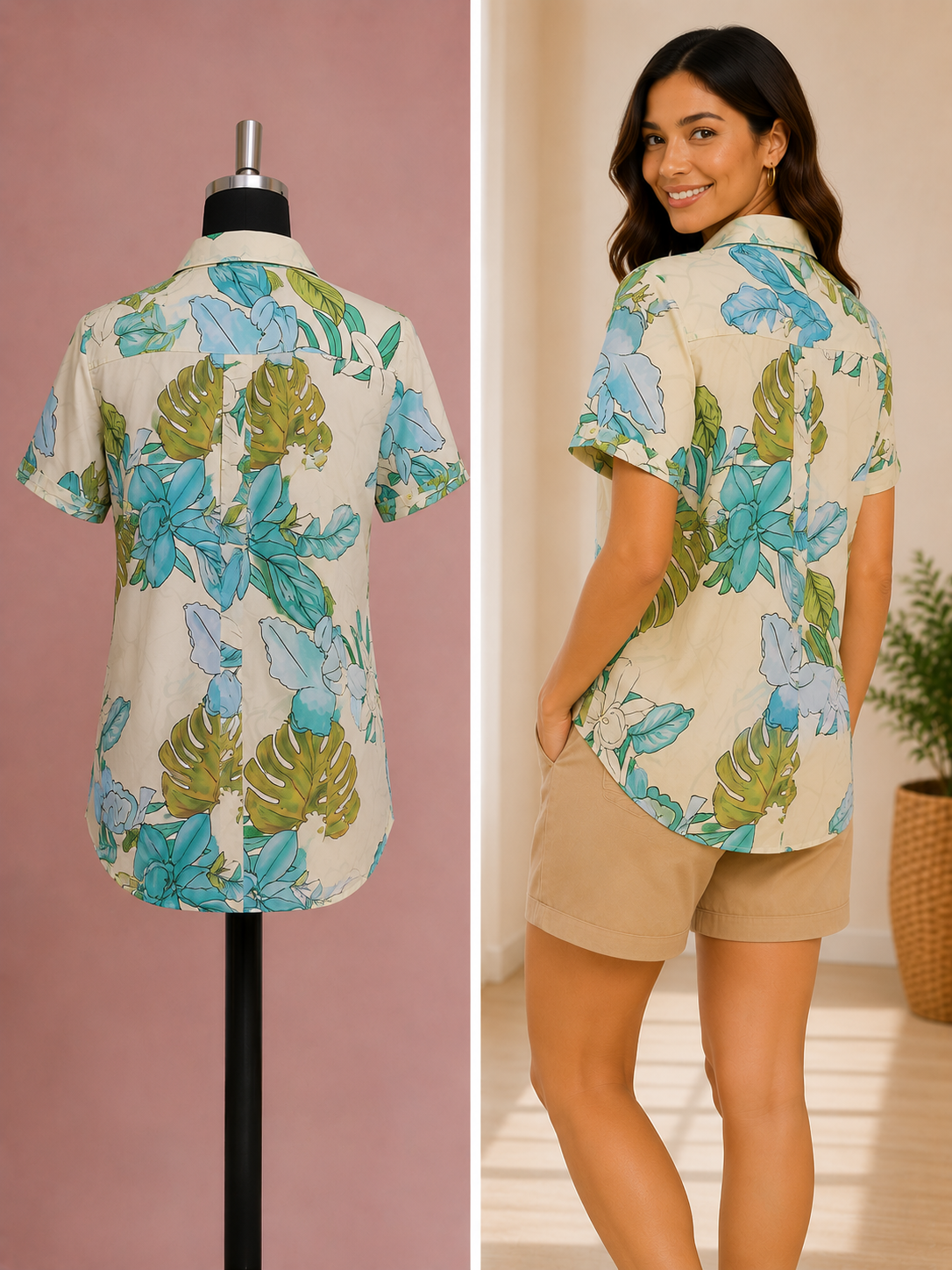 Women’s Halfhand Top - Image 4