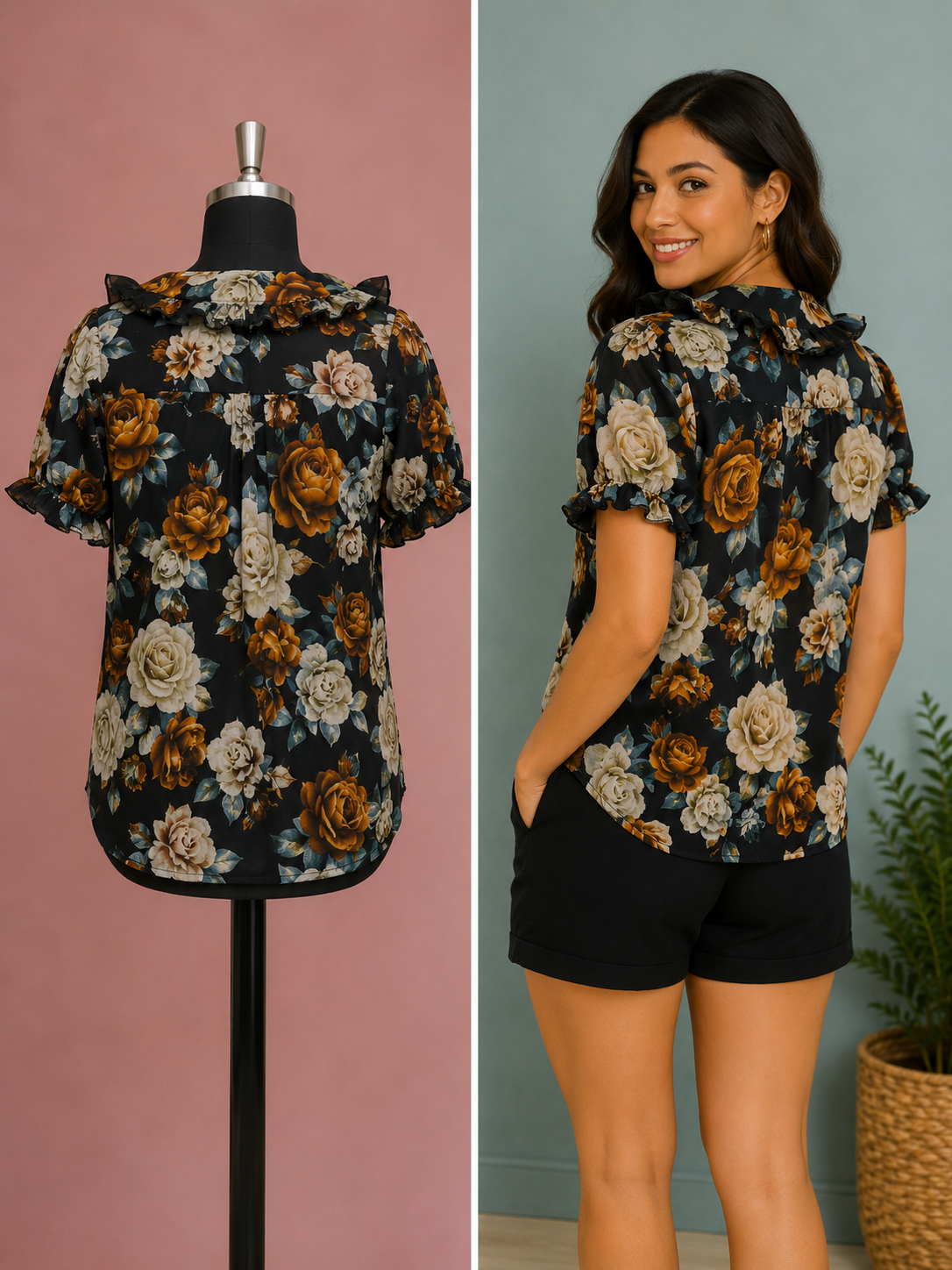 Women’s Halfhand Top - Image 4
