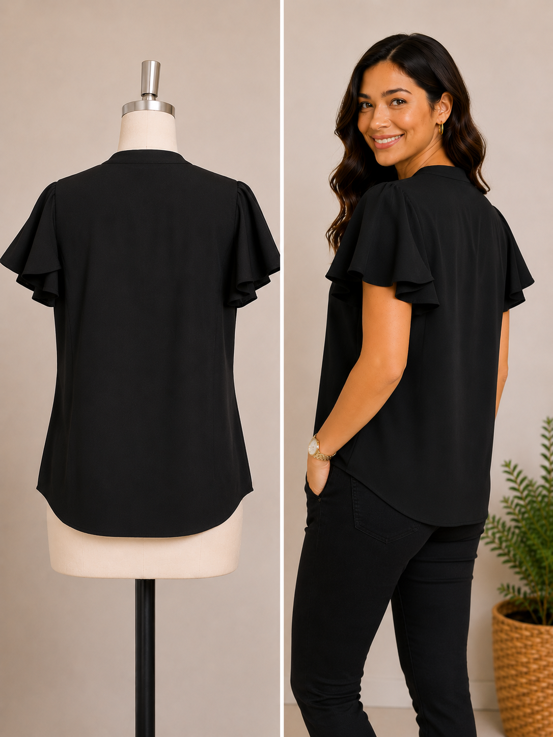 Women’s Halfhand Top - Image 4