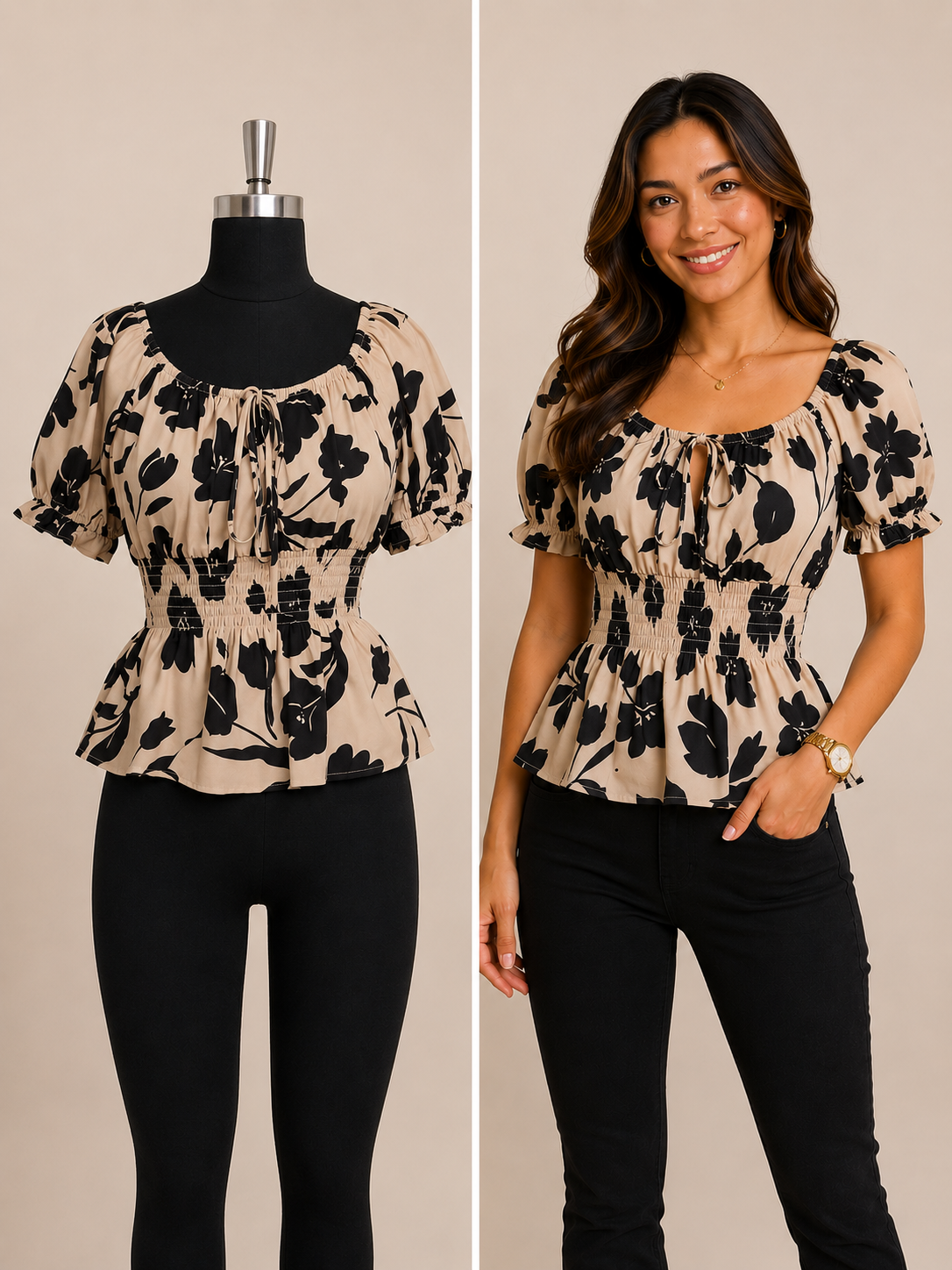 Women’s Halfhand Top - Image 2