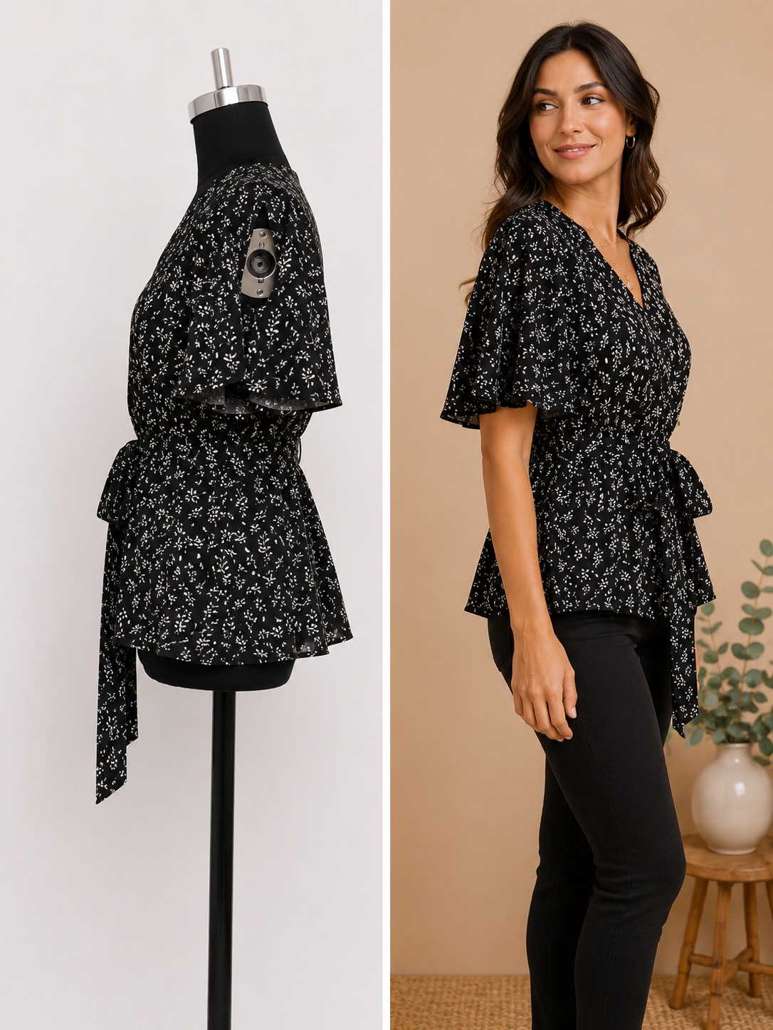 Women’s Halfhand Top - Image 3