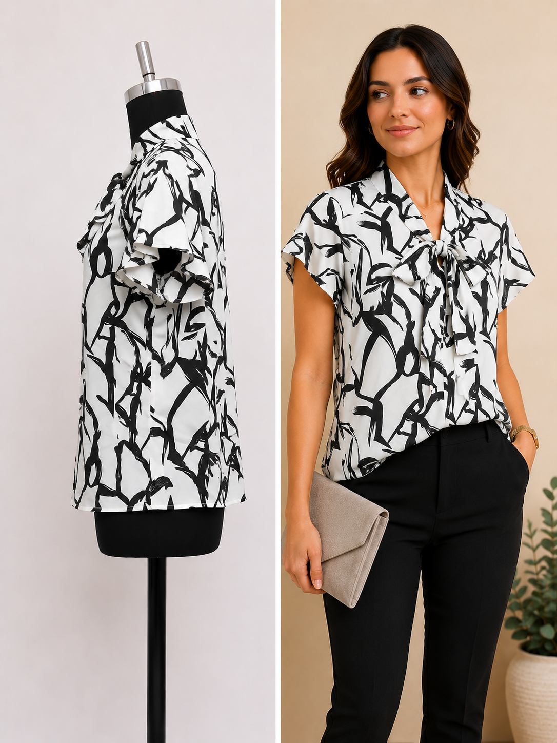 Women’s Halfhand Top - Image 3