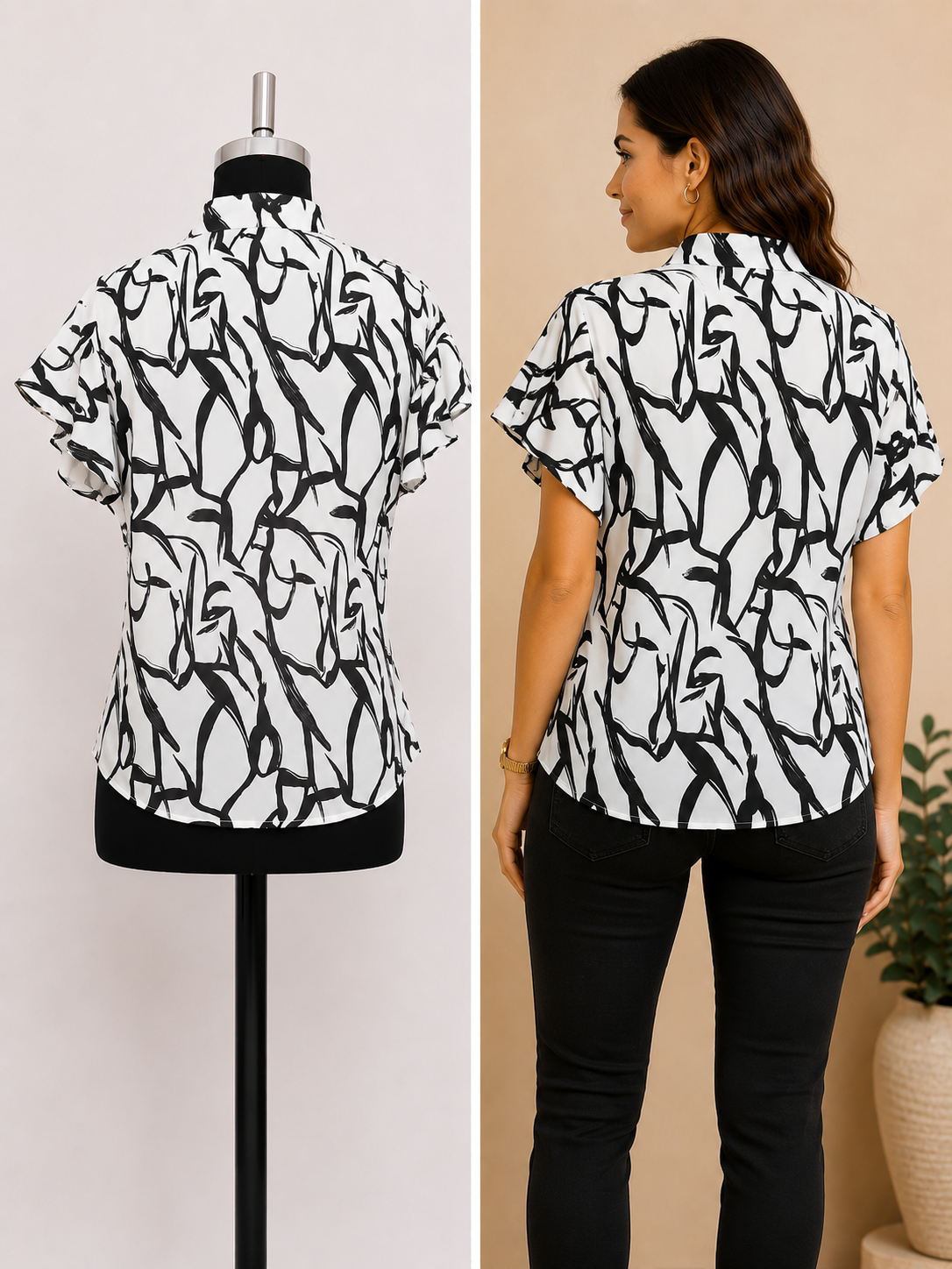 Women’s Halfhand Top - Image 4