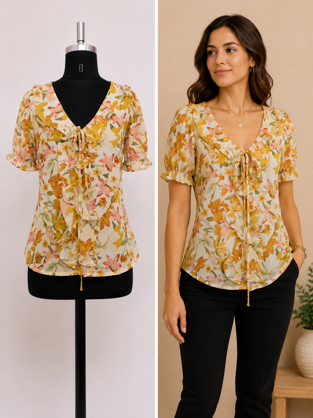 Women’s Halfhand Top - Image 2