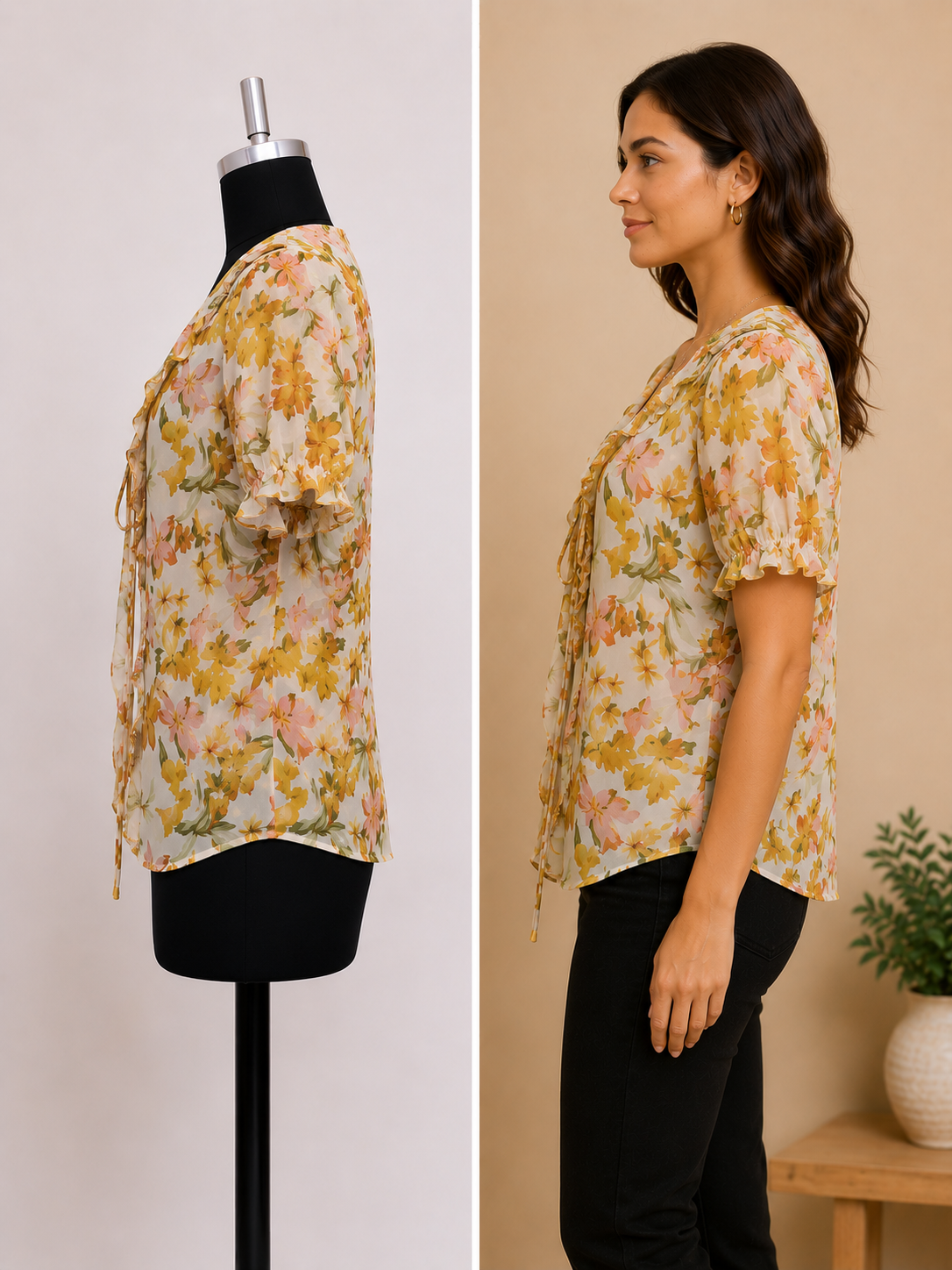 Women’s Halfhand Top - Image 3
