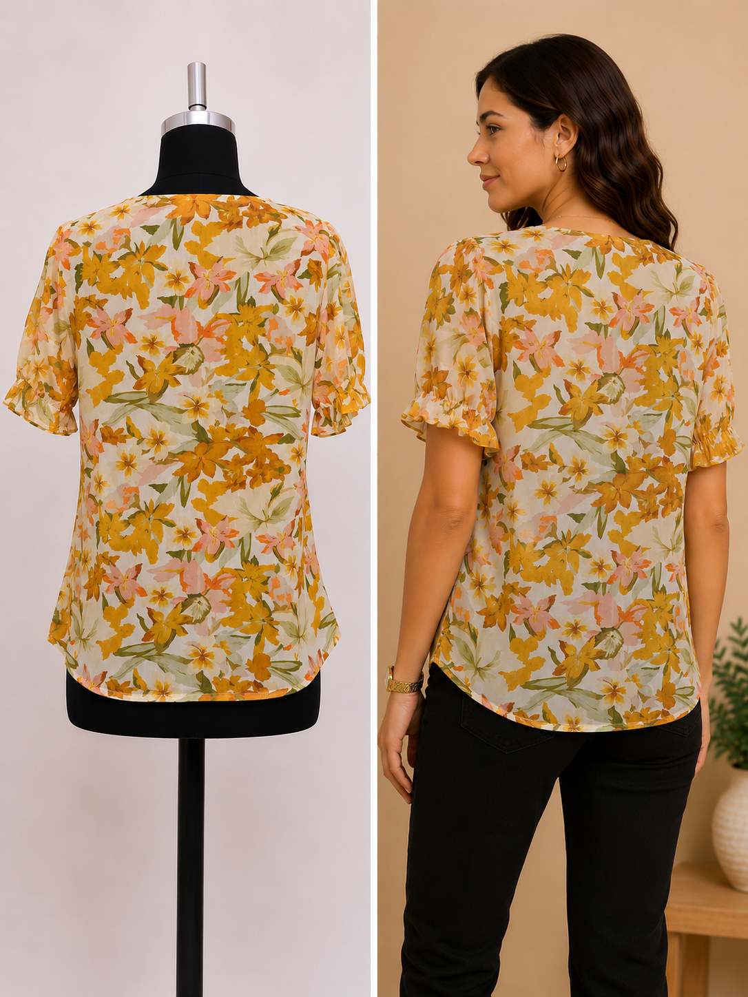 Women’s Halfhand Top - Image 4