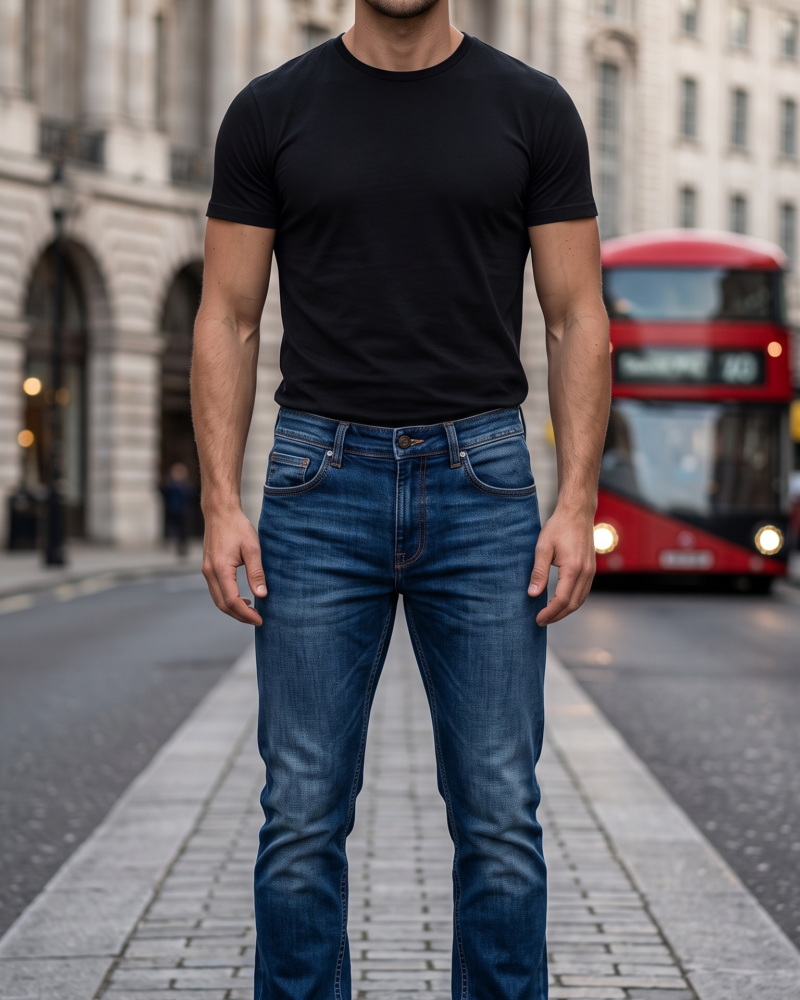 Men's Jeans - Royal Blue