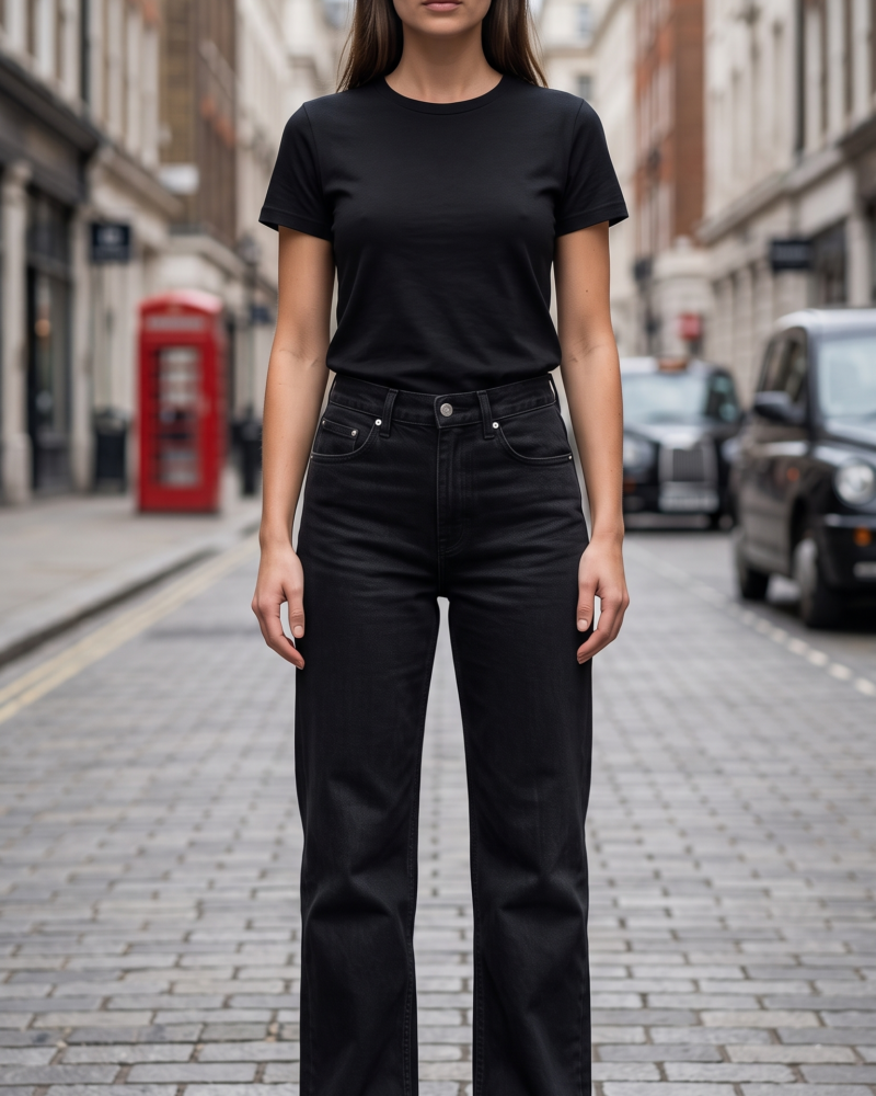 Women's Jeans - BLACK