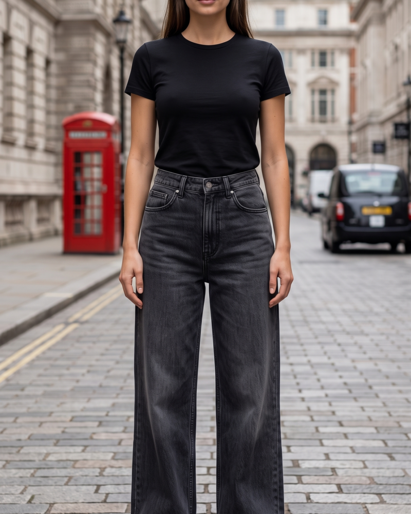Women's Jeans - Grey