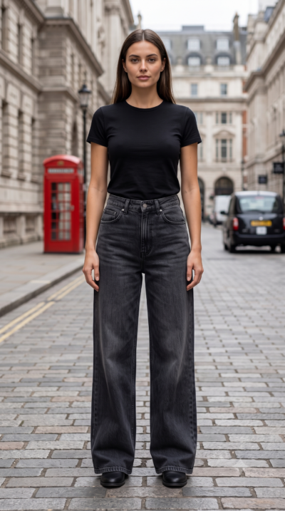 Women's Jeans - Grey (640 g Denim. Pay for only 550 g)