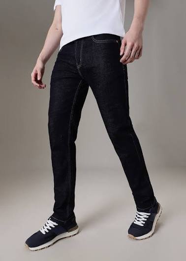 Men's Jeans - Jet Black (650 g Denim. Pay for only 550 g)