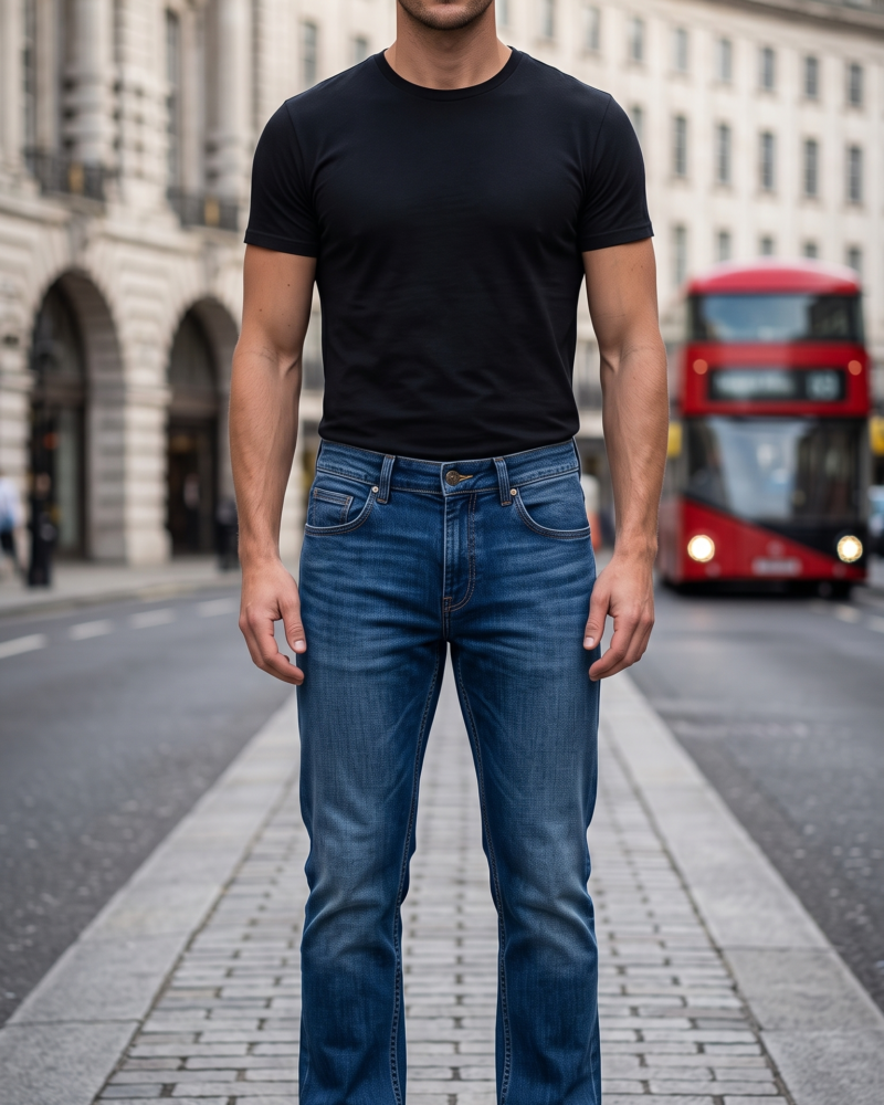 Men's Jeans - Dark Blue
