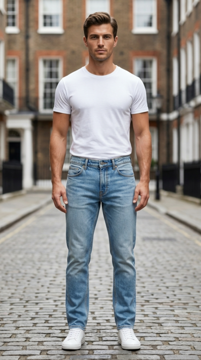Men's Jeans - Blue (620 g Denim. Pay for only 550 g)