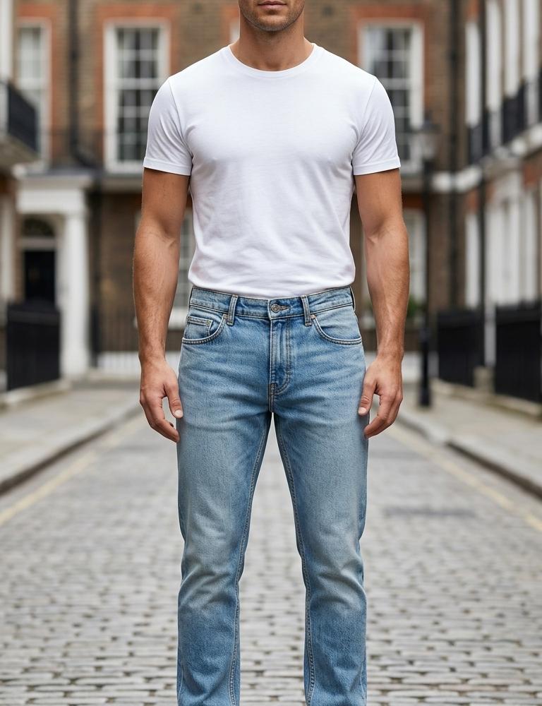 Men's Jeans - Light Blue