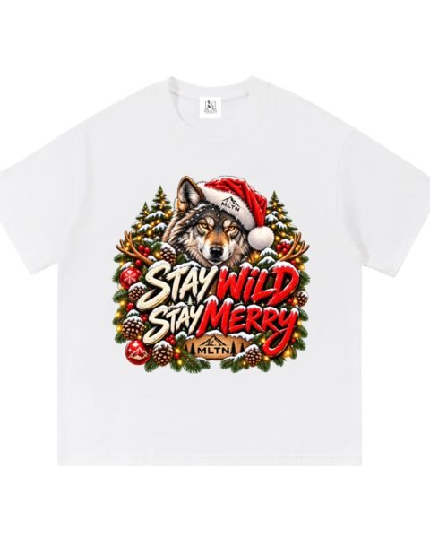 Christmas - Essential Cotton T-Shirt - Stay Wild